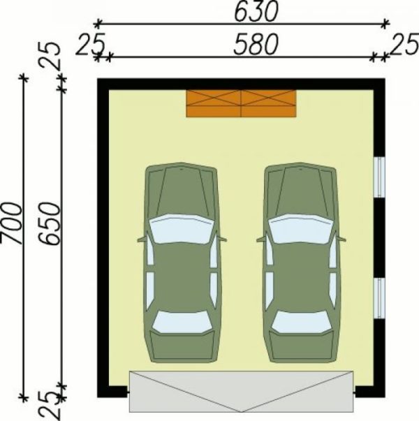 Гараж на 2 машины - 44,1 м² — изображение 4